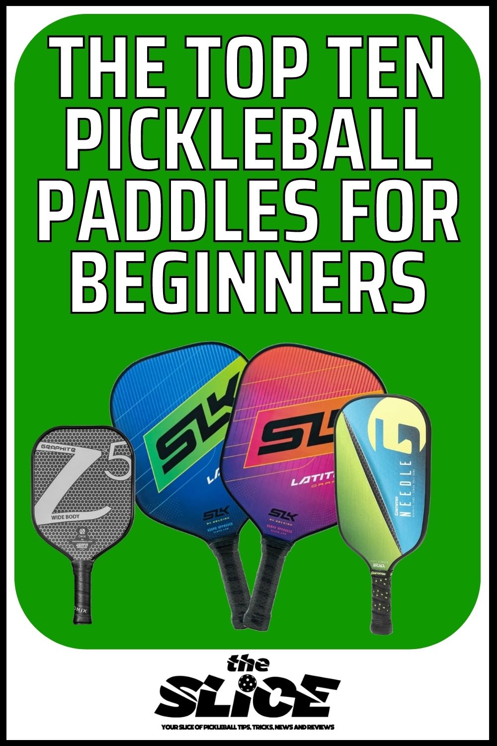 The Top Ten Pickleball Paddles for Beginners (1)