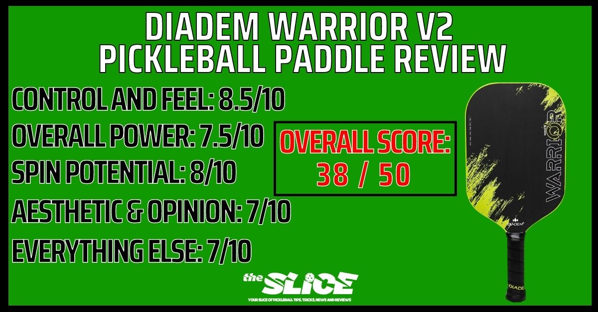 Diadem Warrior V2 Paddle Review (2)
