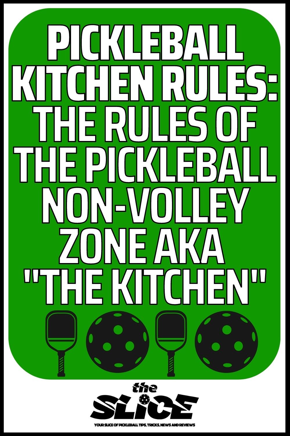 Pickleball Kitchen Rules The Rules of Pickleball Non Volley Zone