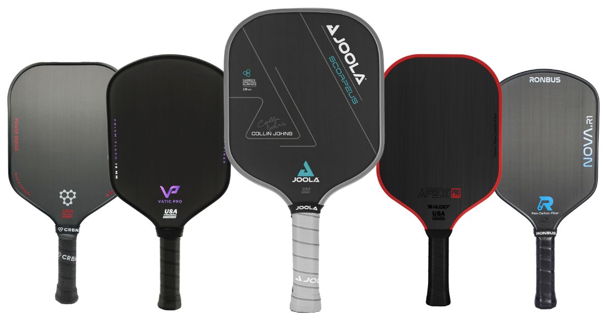 Top Five Pickleball Paddles for Control