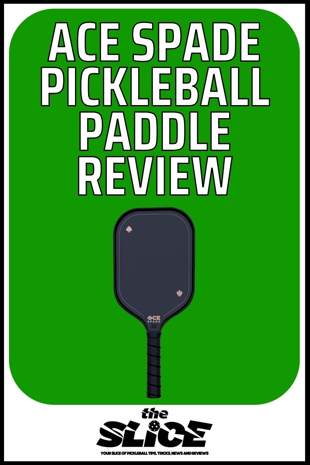 Ace Spade Paddle Review Pickleball