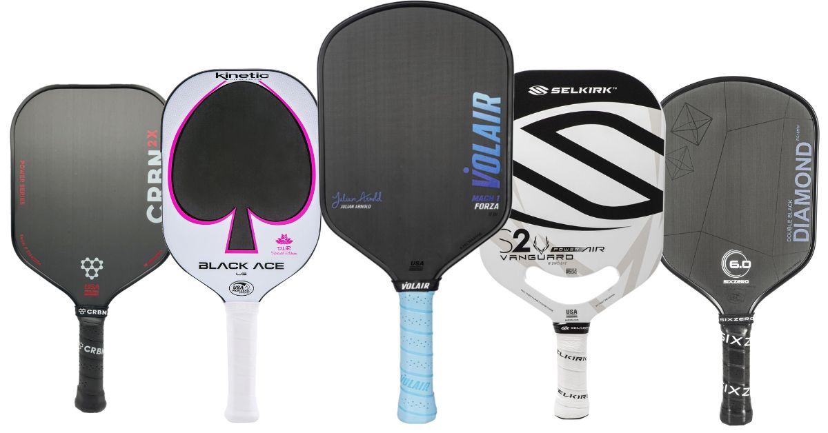 Top Five Pickleball Paddles for Power Players